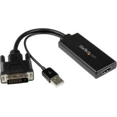 DVI - HDMI 変換ディスプレイアダプタ USBオーディオ対応 1