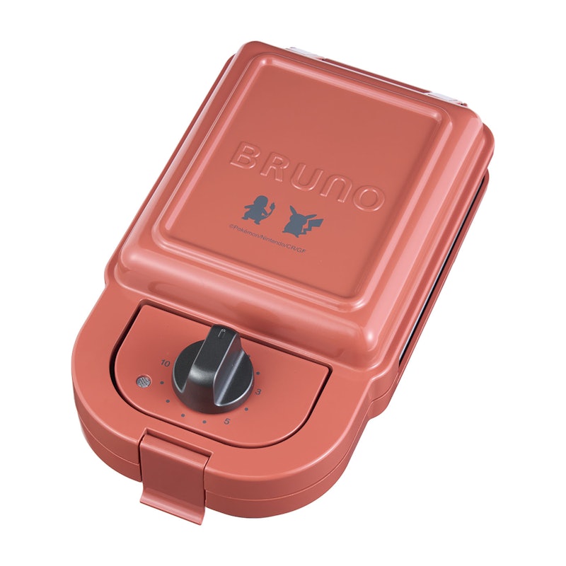 BRUNO ポケモン ホットサンドメーカー BOE131-RDを検証レビュー BRUNO ポケモン ホットサンドメーカー BOE131-RDを検証レビュー