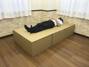 緊急災害時用組立てベッド Nedoko-dana ワイドサイズ 3