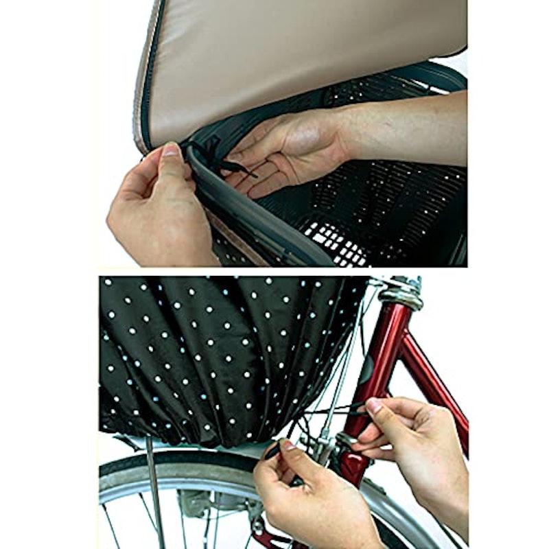 ファッションバスケットカバー 前カゴ用ワイド 2