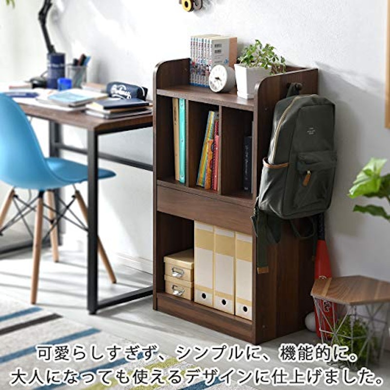 シンプル スリム ランドセルラック あおば 8
