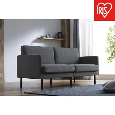 3人掛けポケットコイルソファ ダークグレー 1