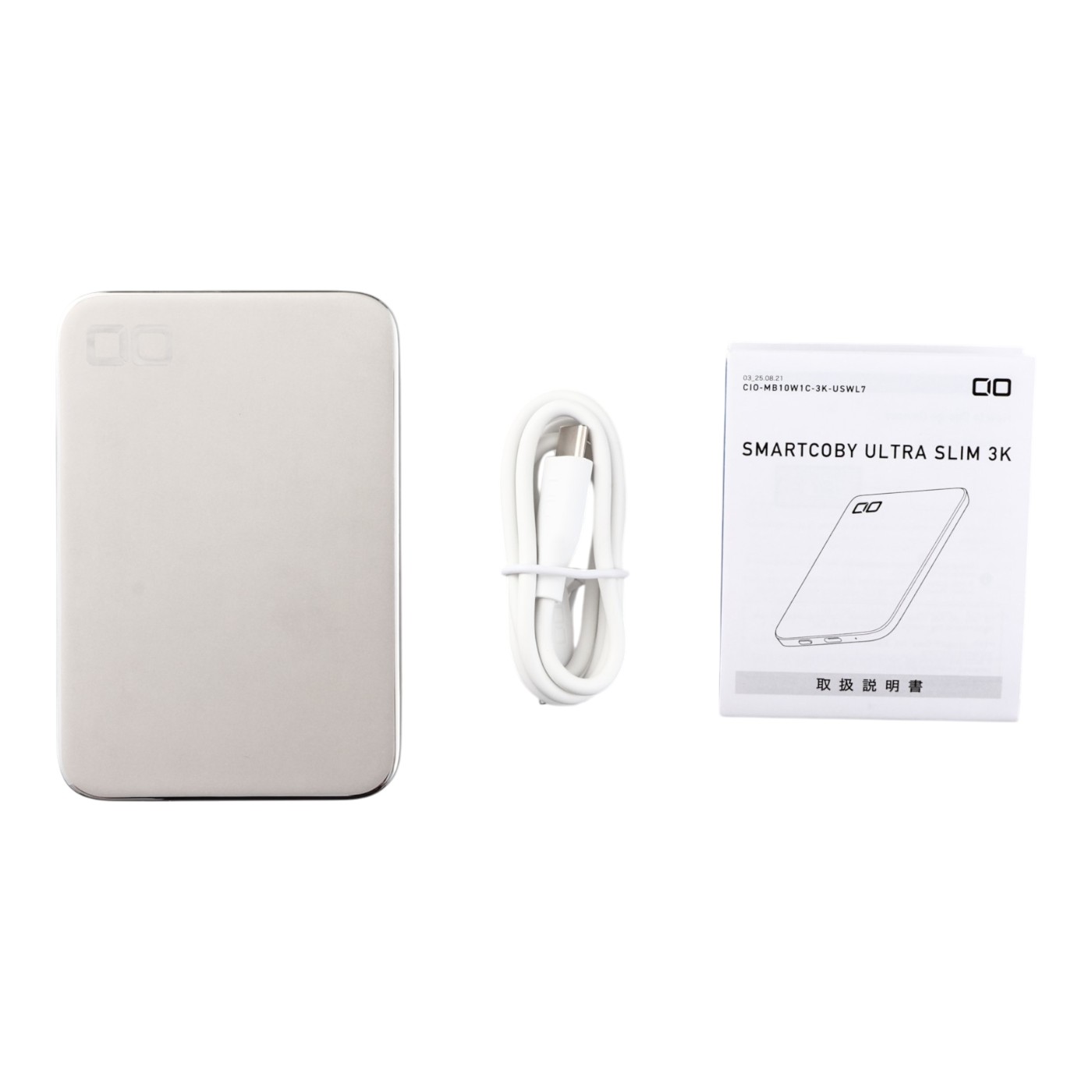 CIO SMARTCOBY ULTRA SLIM 3K CIO-MB10W1C-3K-USWL7を検証レビュー！モバイルバッテリーの選び方も紹介 3