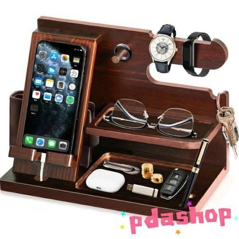 木製スマホスタンド 1