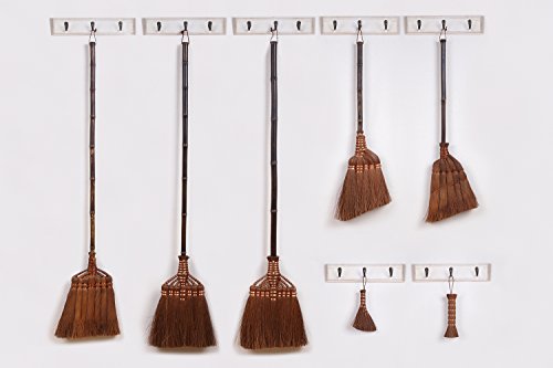 ほうき 屋外 ウルトラホーキ パイプ柄 L 本セット ガーデン 庭 箒 コンパル