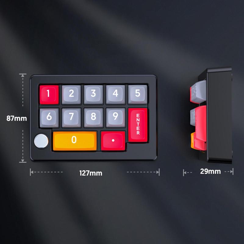 片手メカニカル ゲーミングキーボード 4