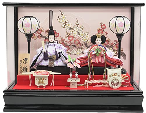 雛人形 親王飾り 金屏風 御祝着付 台座付 箱付 雛人形セットのおすすめ