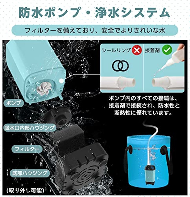 ポータブルシャワー 4