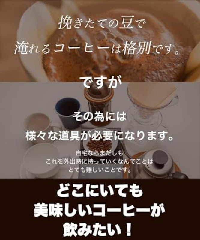 オールインワンコーヒーブリューワー ATONCE 2