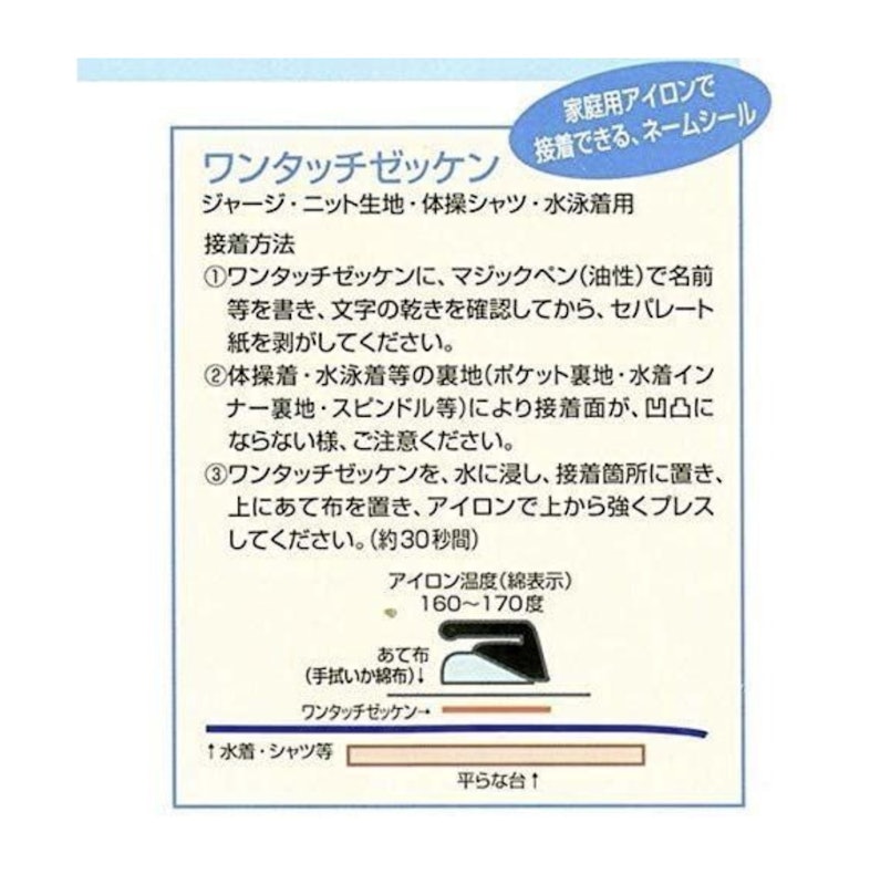 ワンタッチゼッケン 3