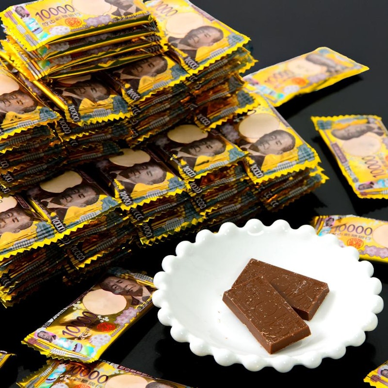 お札チョコ 3