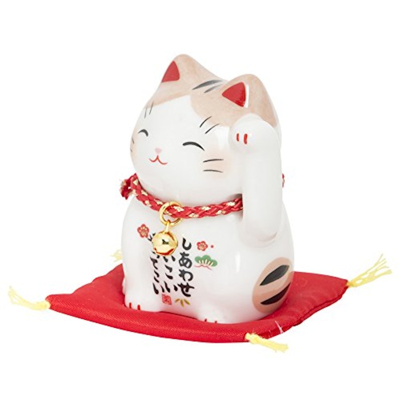 彩絵福招き猫 3