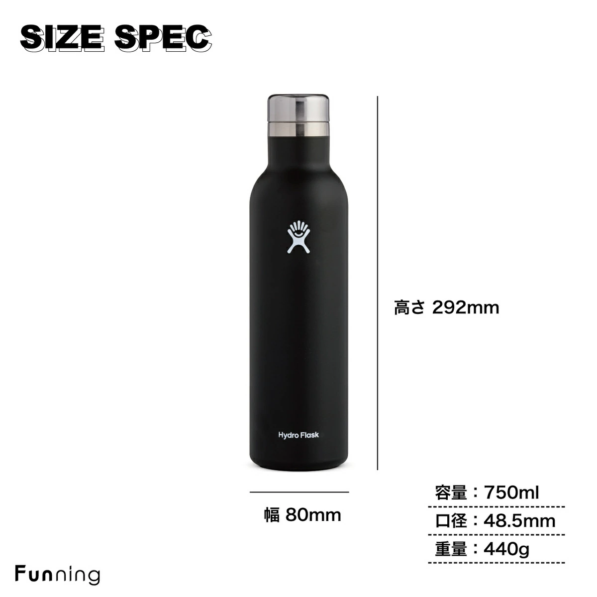 BEER & SPIRITS  25 oz Wine Bottle 2
