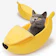 Goasis バナナ型猫ベッド 1