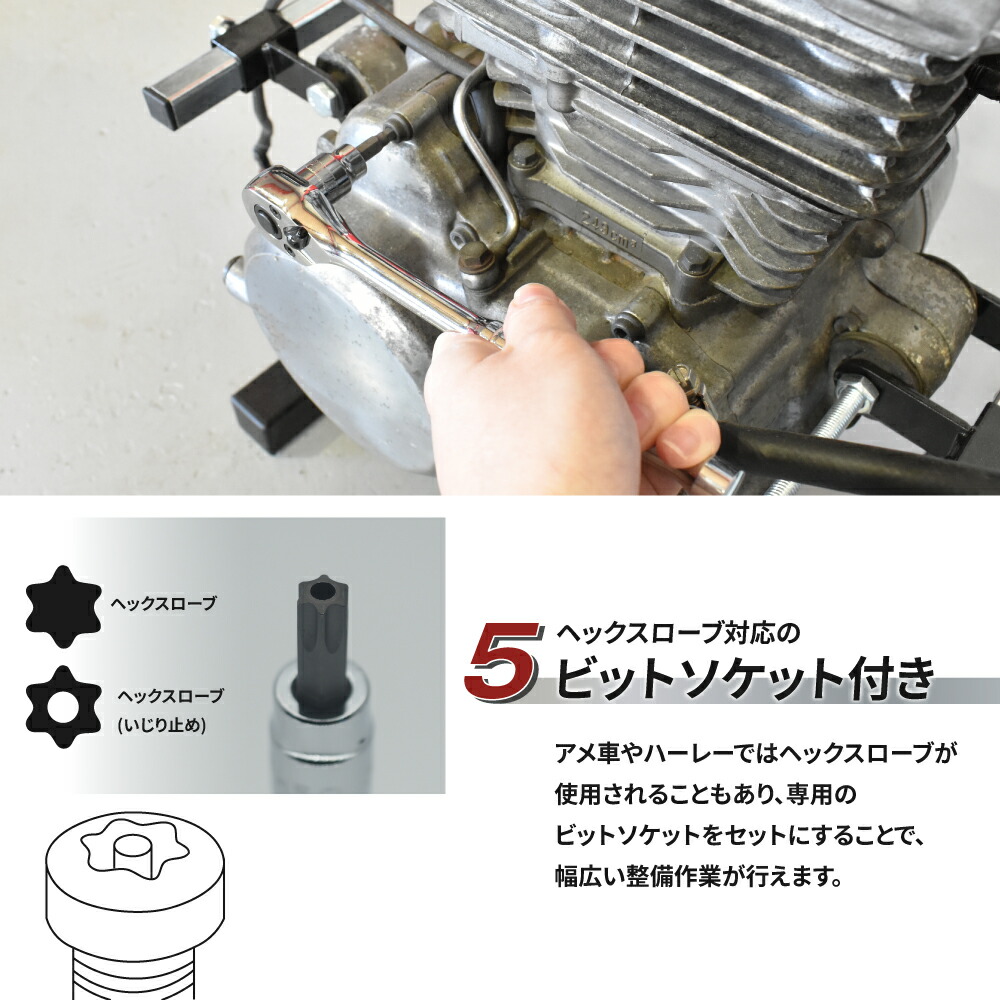 ツールセット インチ （48点組） 10
