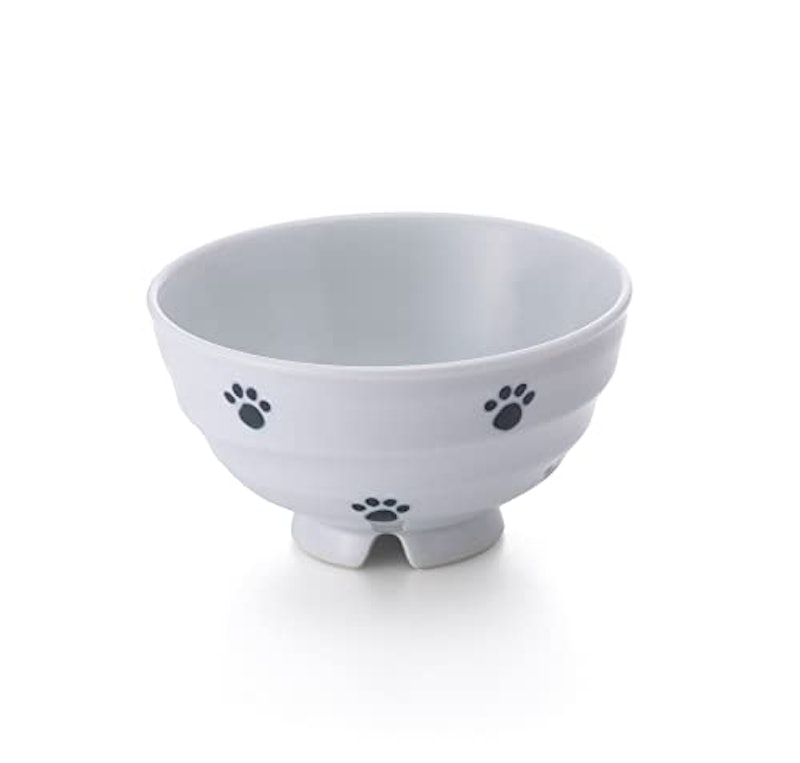 足あとねこ水切り飯碗 1