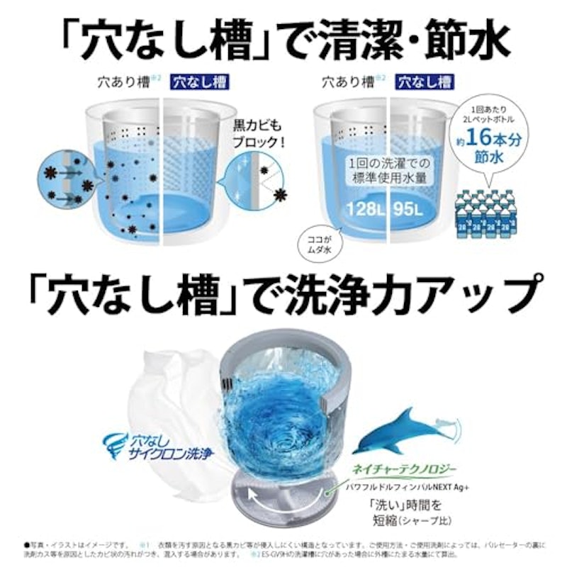 全自動洗濯機 9kg 3