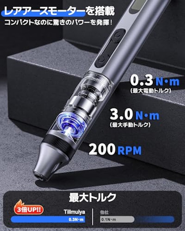 精密ドライバー 3