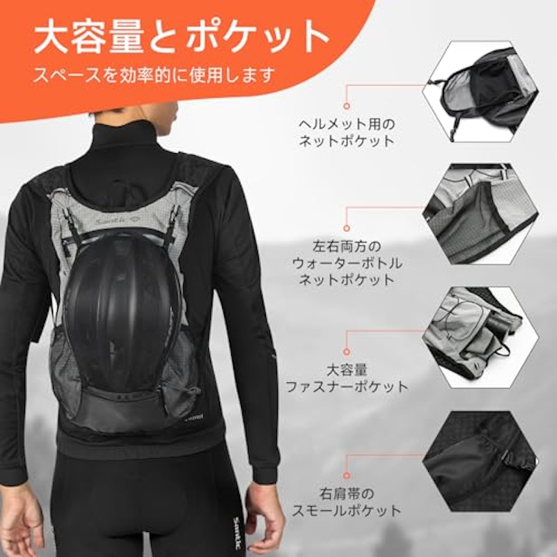 サイクリングリュック 4