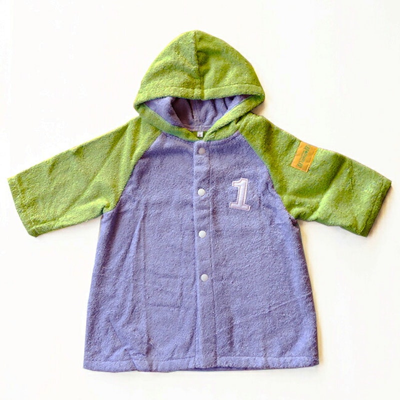 NUMBER-COLOR キッズバスローブ 19
