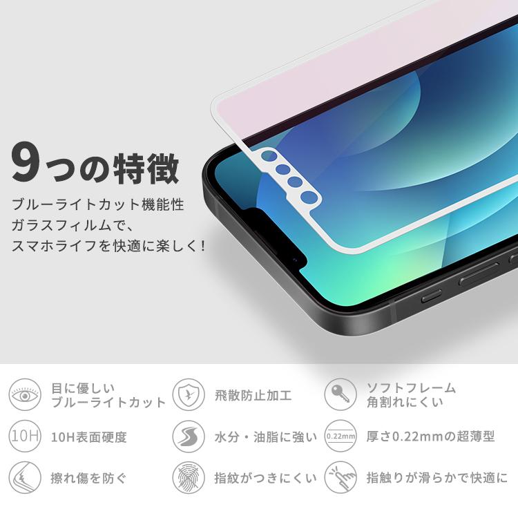 ブルーライトカット iPhone 保護フィルム 6