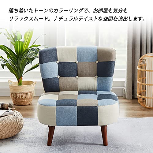 1人掛けパッチワークソファ 3