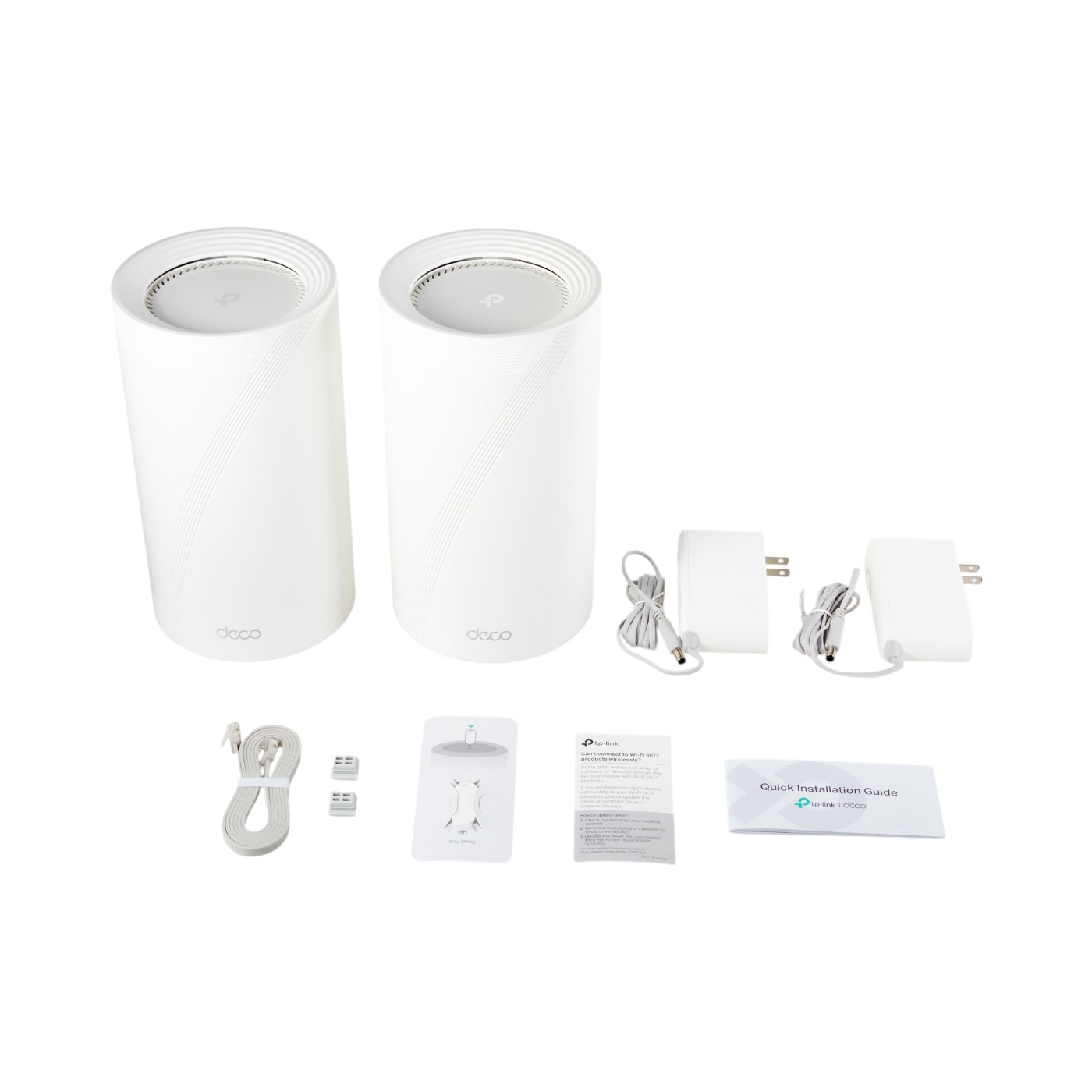 TP-Link Deco BE17000（2パック） メッシュWi-Fiシステム Decoシリーズ