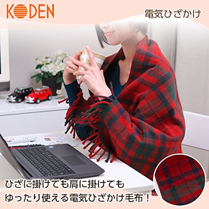 電気ひざかけ毛布 2
