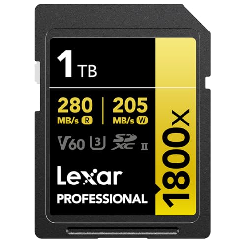 Professional 1800x Gold Series SDXCメモリーカード 1TB 1