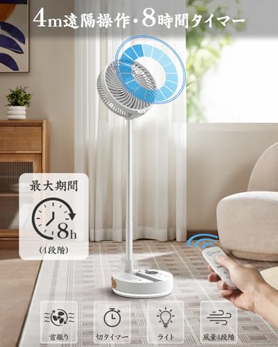 折りたたみ扇風機 4