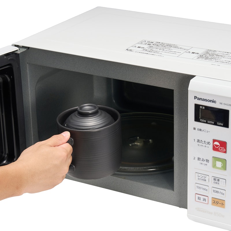 電子レンジ専用炊飯陶器 楽炊御膳 4