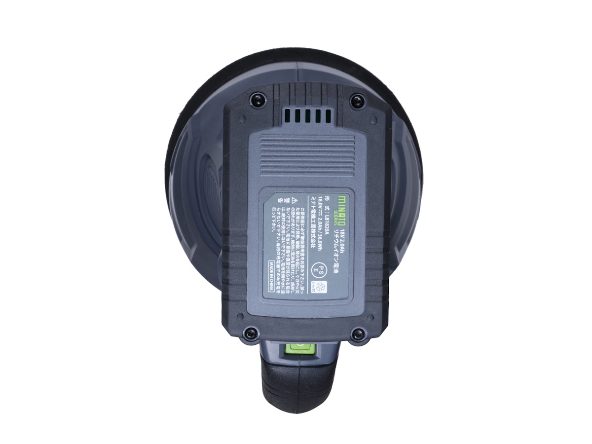 ミナト電機 18v充電式ポリッシャー POE- 1821li ミナト電機 18v充電式ポリッシャー POE- 1821li