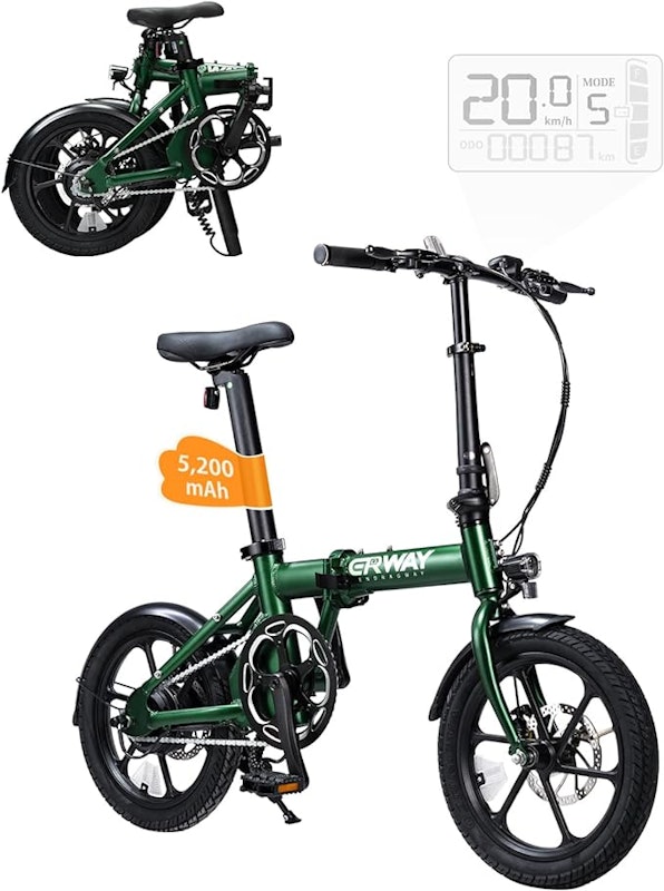 軽量折りたたみ電動自転車 ERWAY A01 Lite 1