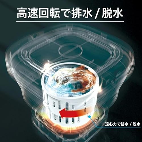 ミニ折りたたみ洗濯機 5