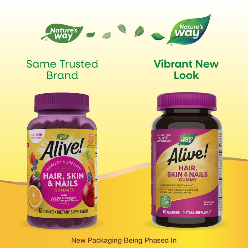 Alive! Hair, Skin & Nails Gummies 2
