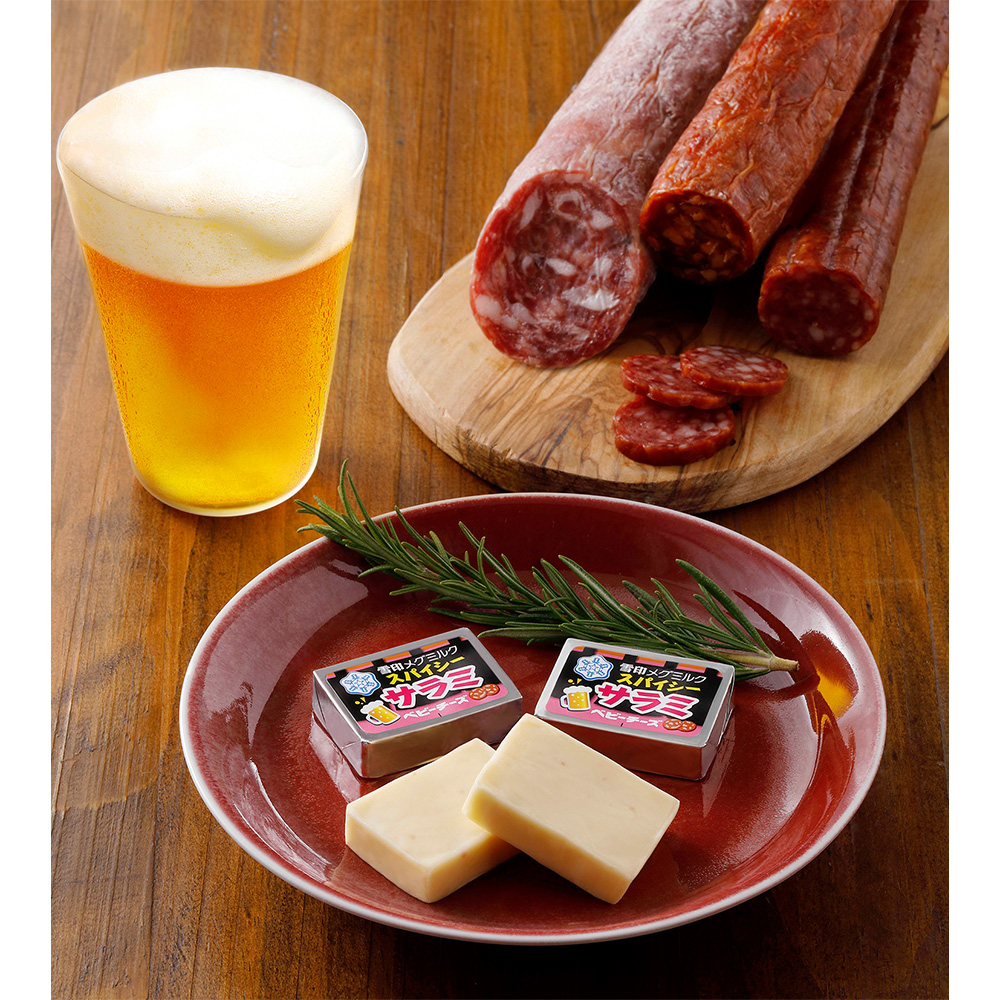 スパイシーサラミ ベビーチーズ 4