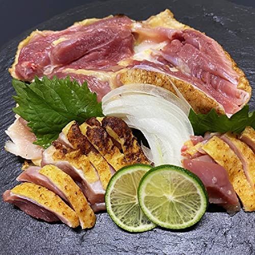 黒さつま鶏もも肉さしみ 2