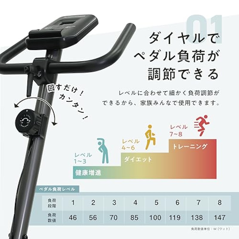 エアロマグネティックバイク 3