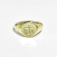 Cross Coin Ring 2