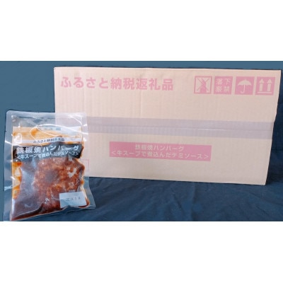  鉄板焼ハンバーグ（デミソース） 2
