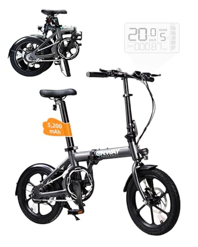 軽量折りたたみ電動自転車 1