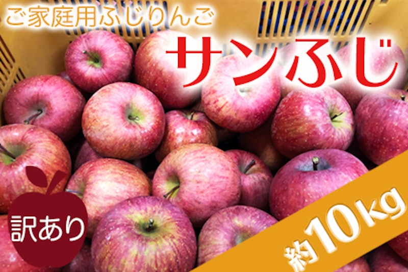 ご家庭用訳ありリンゴ(サンふじ) 1