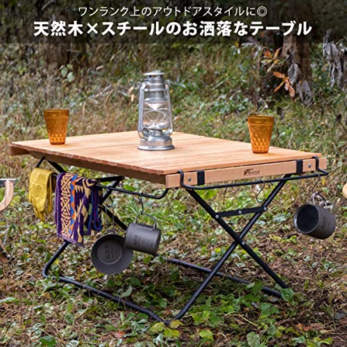 ウッドロールトップテーブル 3