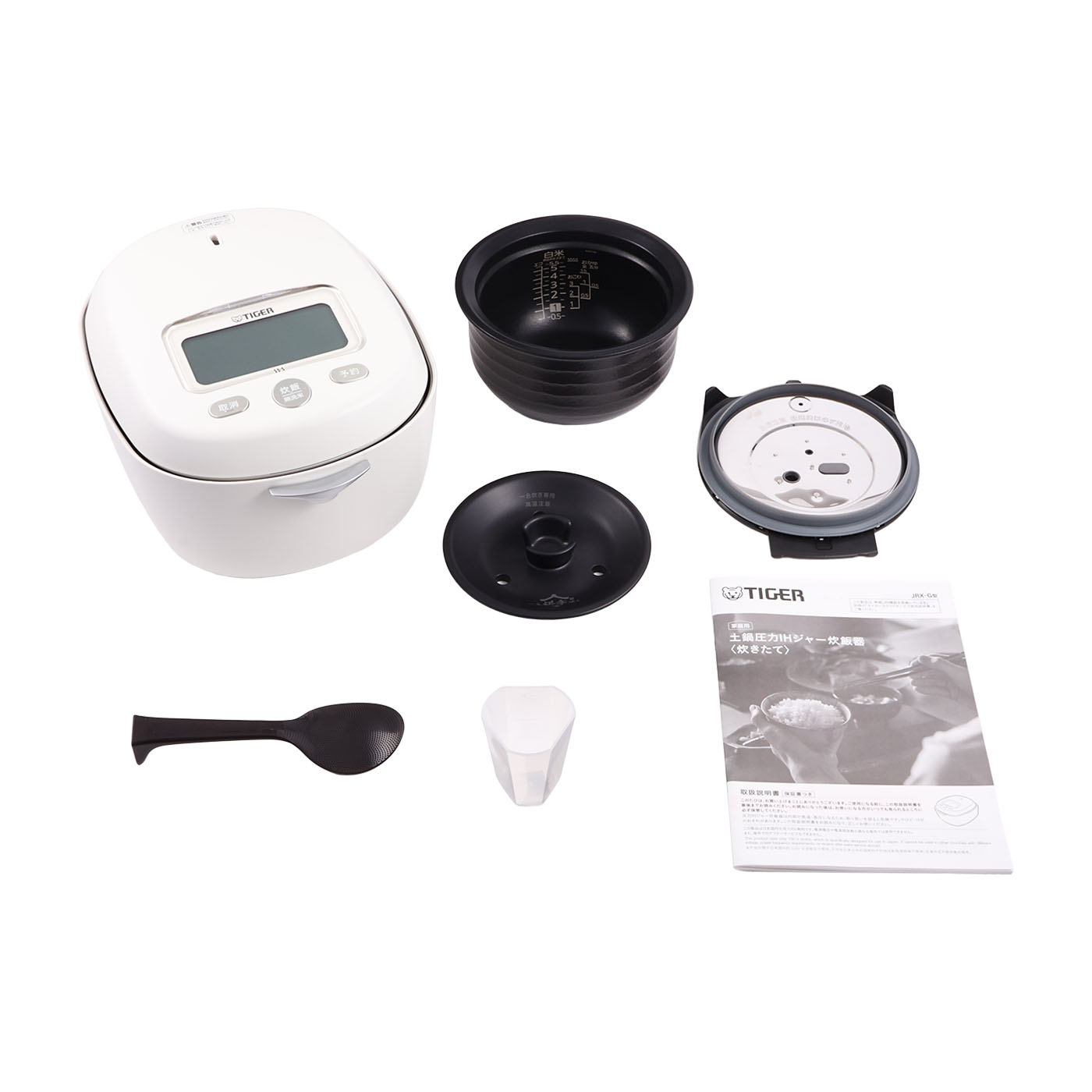 タイガー魔法瓶 炊きたて 土鍋圧力IHジャー炊飯器 JRX-G100WGを検証