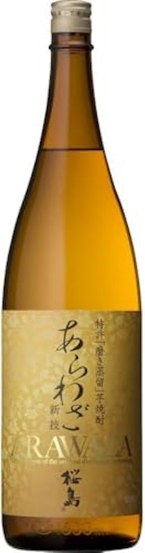 あらわざ 本格焼酎 芋 桜島 25度 1800ml 瓶 3