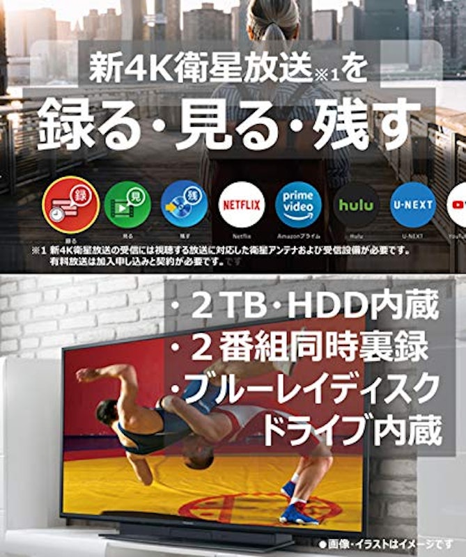 4K液晶テレビ 2