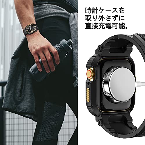 Apple Watch - Apple Watch5 44mm ブラック ミラネーゼ+ PITAKAケース スタイリッシュなApple Watch用セット（Apple Watch用ケース＋