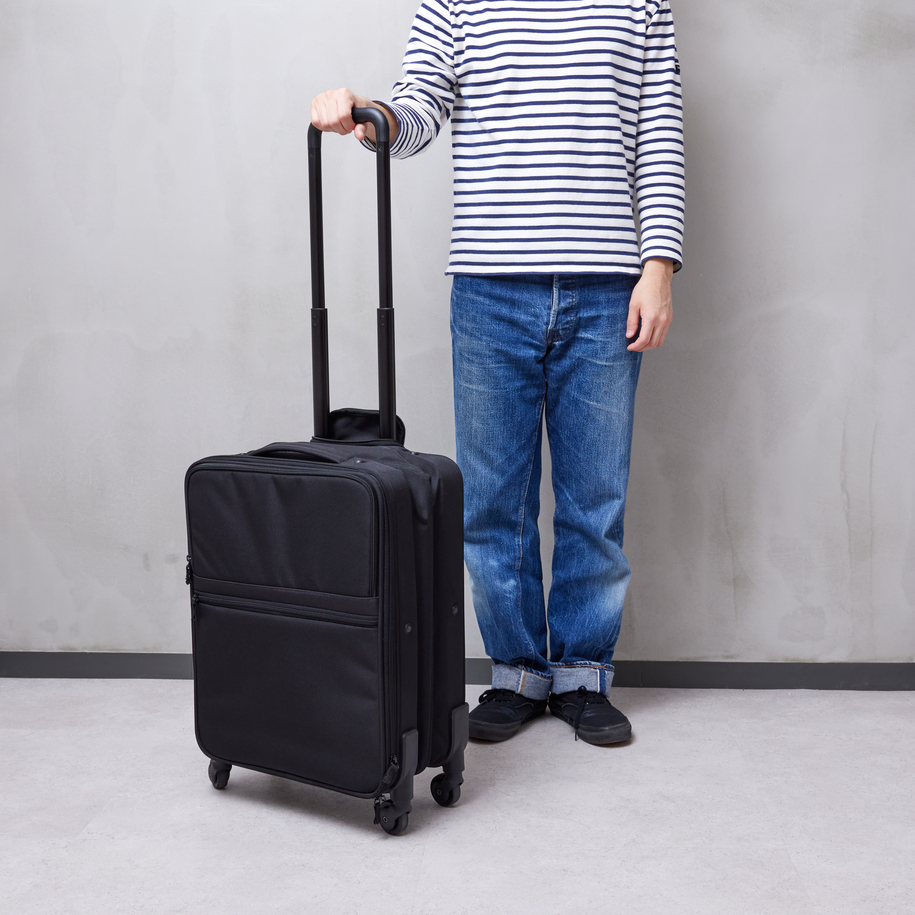 無印良品36Lスーツケース　ネイビー　機内持ち込みサイズ 無印良品36Lスーツケース ネイビー 機内持ち込みサイズ 無印良品の