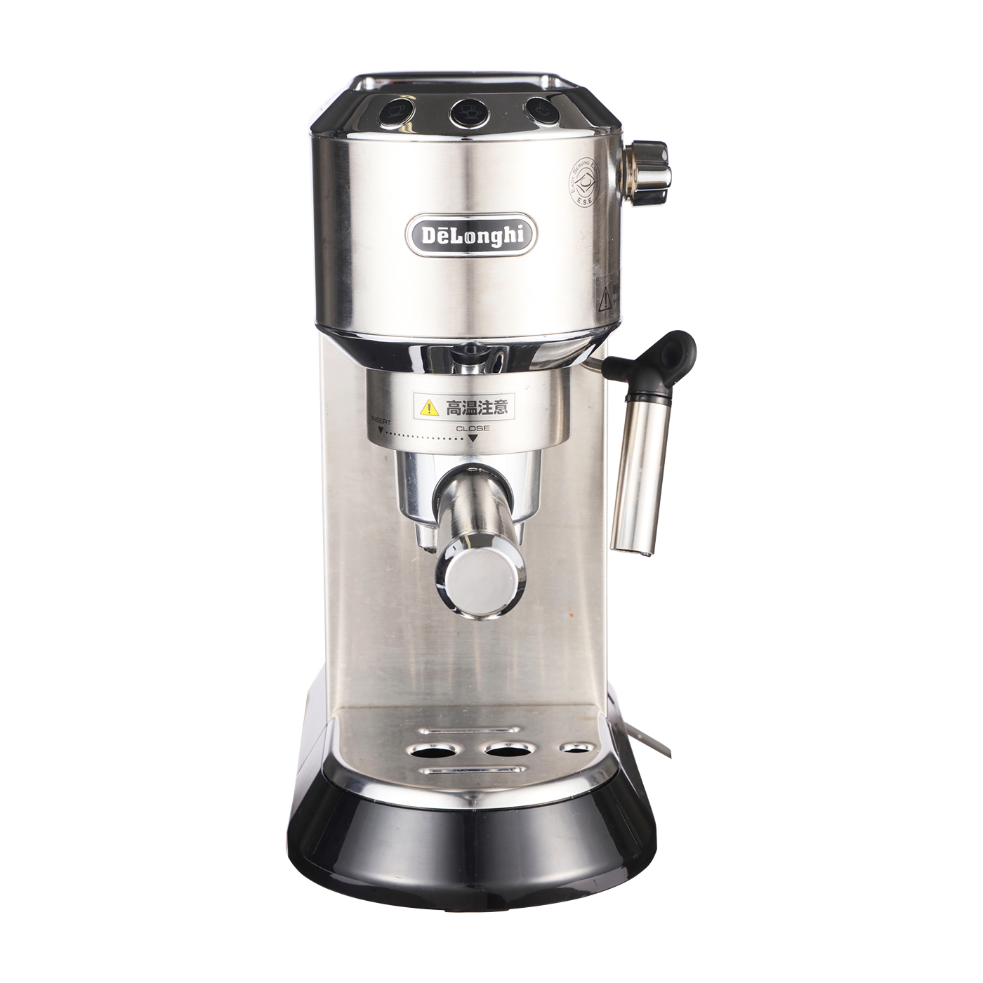 デロンギ エスプレッソカプチーノメーカー ブラック×シルバー 1LEC680M-