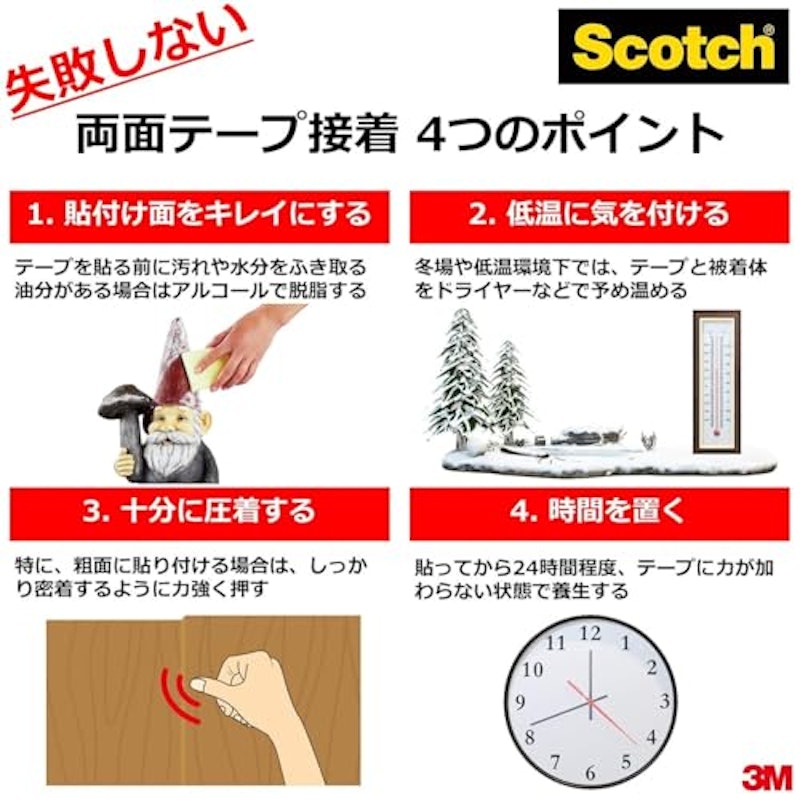 厚手 両面テープ 4